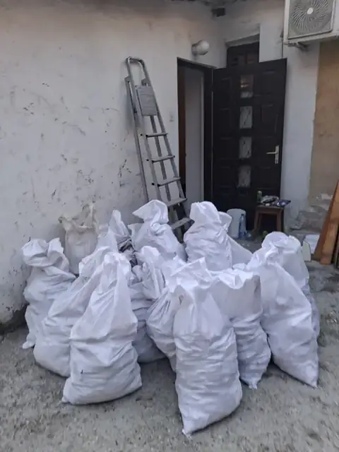 Hodnik i nameštaj pre završnog iznošenja
